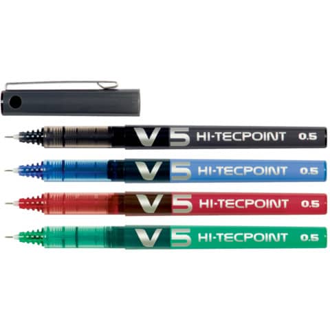 Roller Pilot Hi-Tecpoint V5 0,5 mm blu  011691